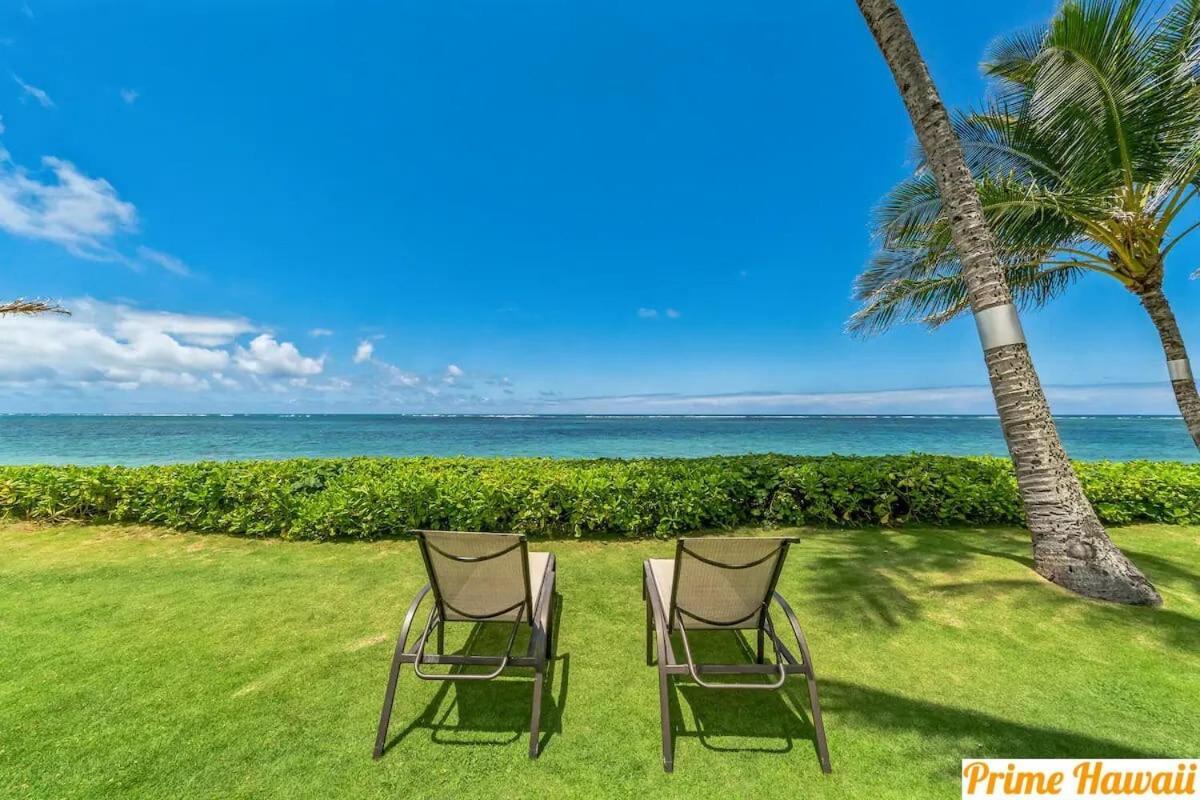 Beautiful Beachfront Condo Laie Eksteriør billede