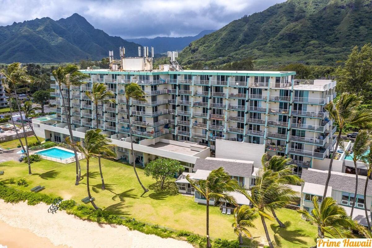 Beautiful Beachfront Condo Laie Eksteriør billede