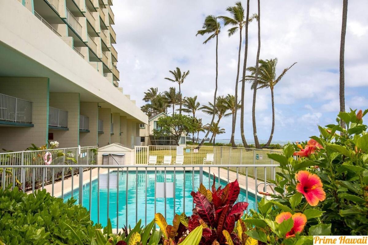 Beautiful Beachfront Condo Laie Eksteriør billede