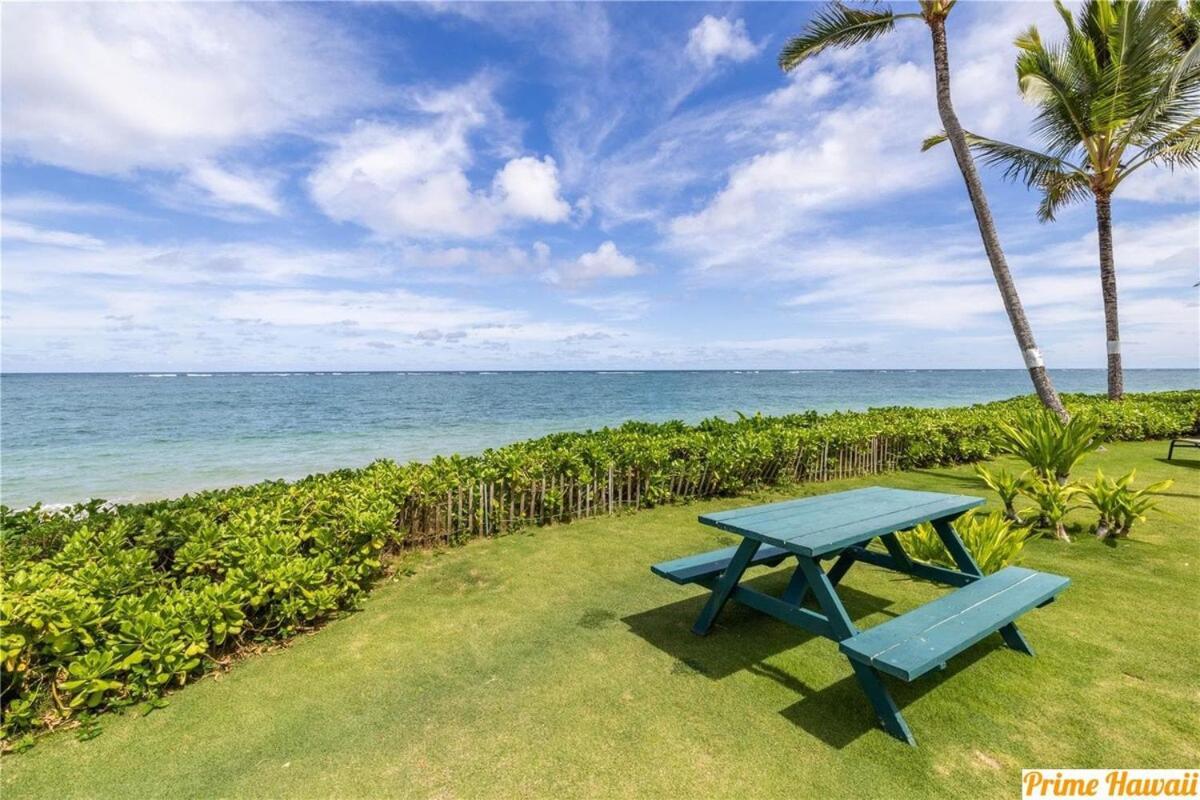 Beautiful Beachfront Condo Laie Eksteriør billede