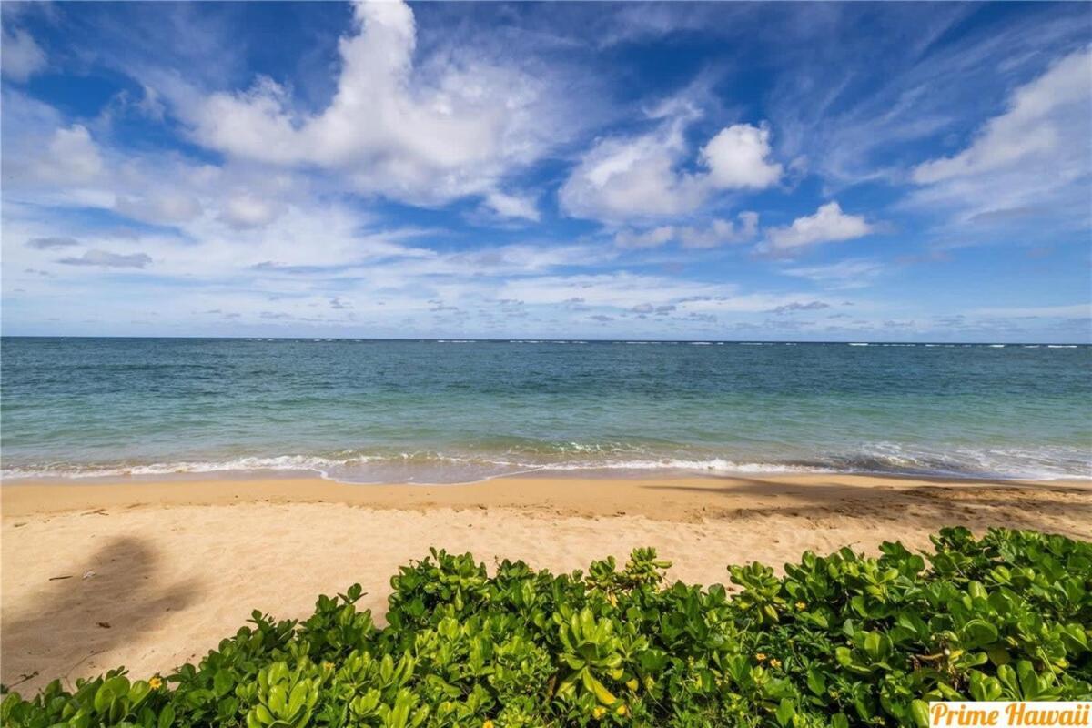 Beautiful Beachfront Condo Laie Eksteriør billede