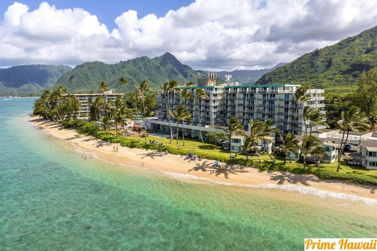 Beautiful Beachfront Condo Laie Eksteriør billede