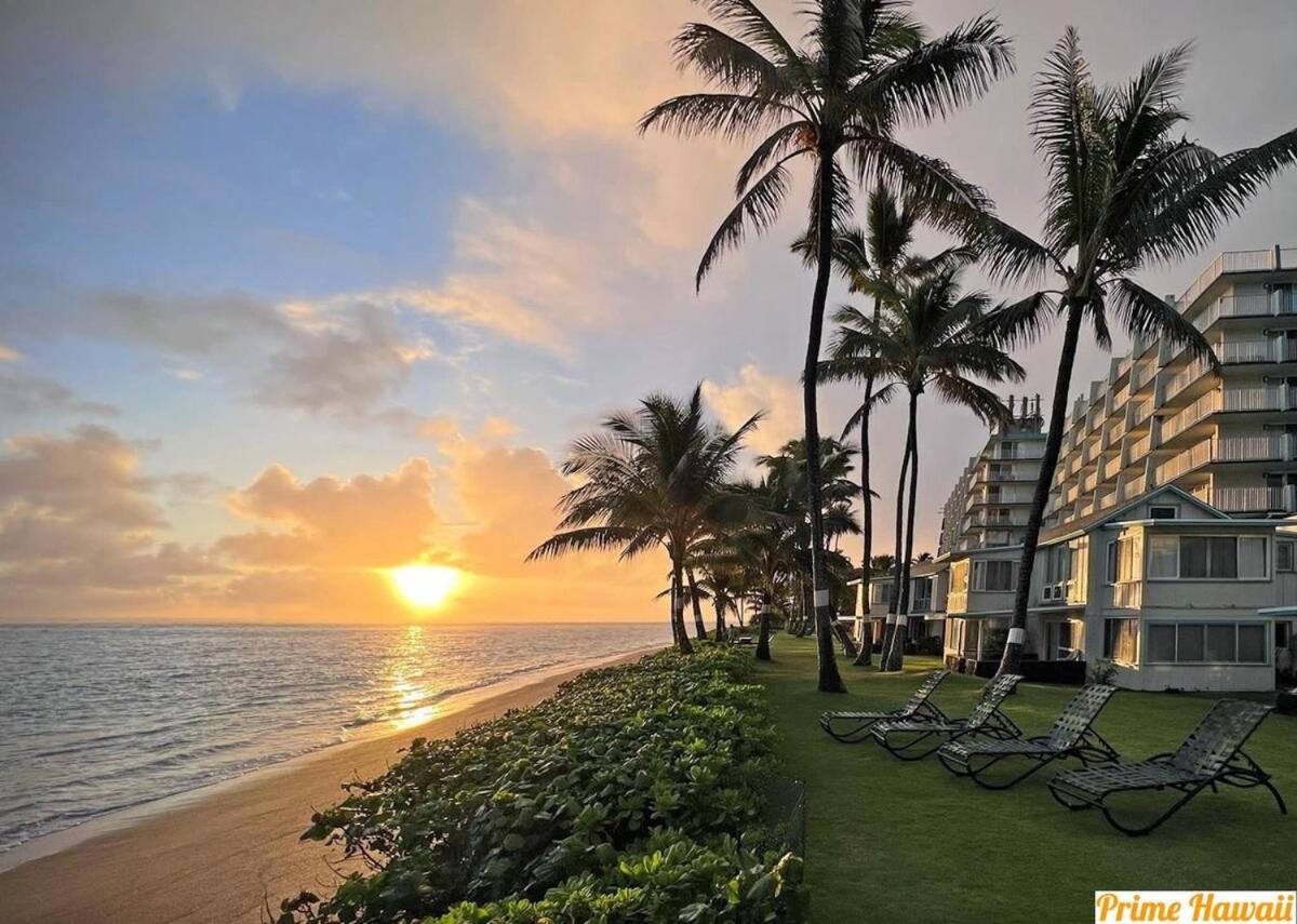 Beautiful Beachfront Condo Laie Eksteriør billede