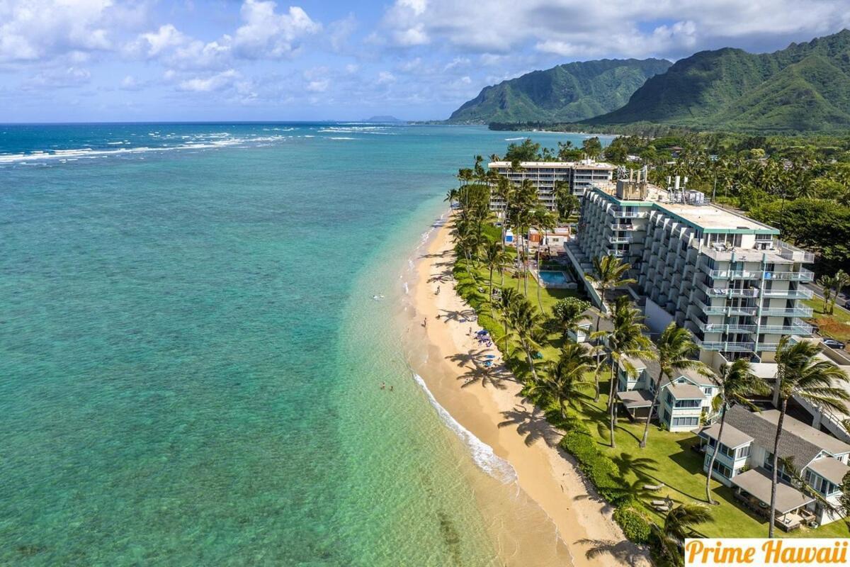 Beautiful Beachfront Condo Laie Eksteriør billede